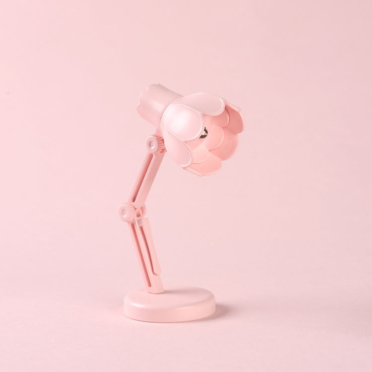 Flower Shape LED Mini Magnetic Table Lamp Foldable Bedside Night Light(09B Pink) - Bedside Light by PMc TechLife | Online Shopping South Africa | PMc TechLife | Buy Now Pay Later Mobicred