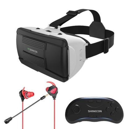 VRSHINECON G06B+B01+HS6G Headset VR Glasses Phone 3D Virtual Reality Game Helmet Head Wearing Digital Glasses - VR Headset by VRSHINECON | Online Shopping South Africa | PMC Jewellery | Buy Now Pay Later Mobicred