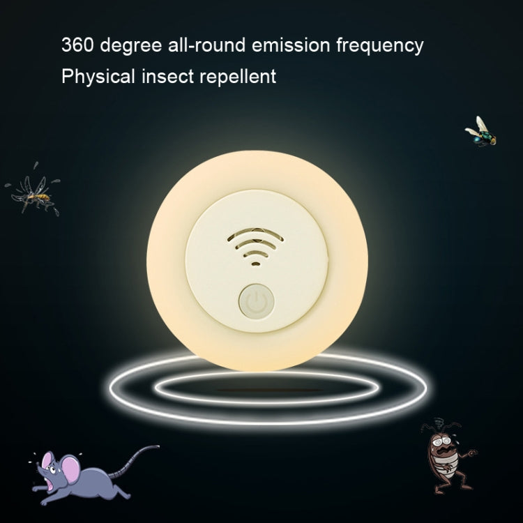 QW-04 Indoor Mute Ultrasonic Electronic Mole Device Night Light Mosquito Repeller(US Plug) - Repellents by PMC Jewellery | Online Shopping South Africa | PMC Jewellery | Buy Now Pay Later Mobicred