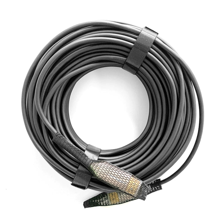 2.0 Version HDMI Fiber Optical Line 4K Ultra High Clear Line Monitor Connecting Cable, Length: 35m(White) - Cable by PMC Jewellery | Online Shopping South Africa | PMC Jewellery | Buy Now Pay Later Mobicred