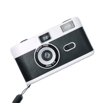 R2-FILM Retro Manual Reusable Film Camera for Children without Film(White+Black) - Children Cameras by PMC Jewellery | Online Shopping South Africa | PMC Jewellery | Buy Now Pay Later Mobicred