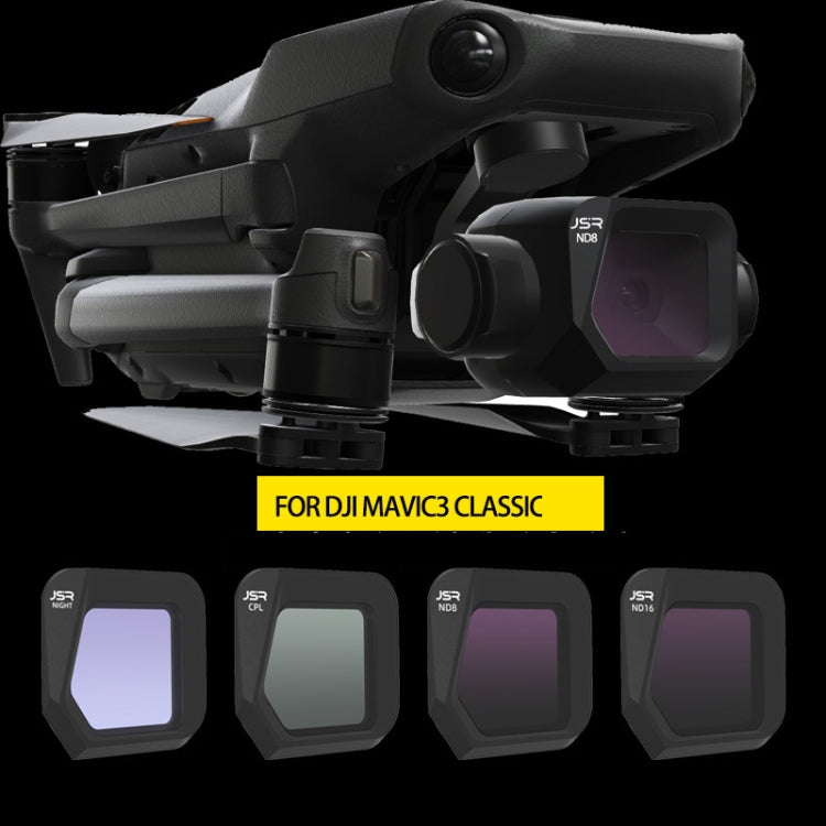 JSR JSR-1008 For DJI Mavic 3 Classic Youth Edition Drone Filter, Style: ND16PL - Lens Filter by JSR | Online Shopping South Africa | PMC Jewellery | Buy Now Pay Later Mobicred