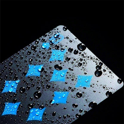 2pairs 54pcs Waterproof Plastic Poker Table Games Cards PVC Magic Playing Cards(Blue) - Gambling by PMC Jewellery | Online Shopping South Africa | PMC Jewellery