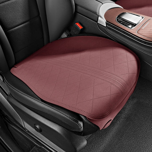 Flip-fur Car Cushion Breathable Ventilation Cushion for Four Seasons, Style: Front Cushion(Red) - Seat Accessories by PMC Jewellery | Online Shopping South Africa | PMC Jewellery | Buy Now Pay Later Mobicred