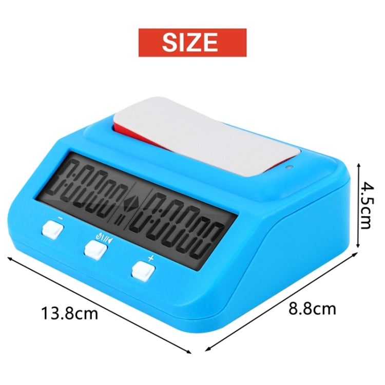 HQT101 Plastic Chess Clock Go Chess Timer(Red Wine) - Alarm Clocks by PMC TechLife | Online Shopping South Africa | PMC TechLife