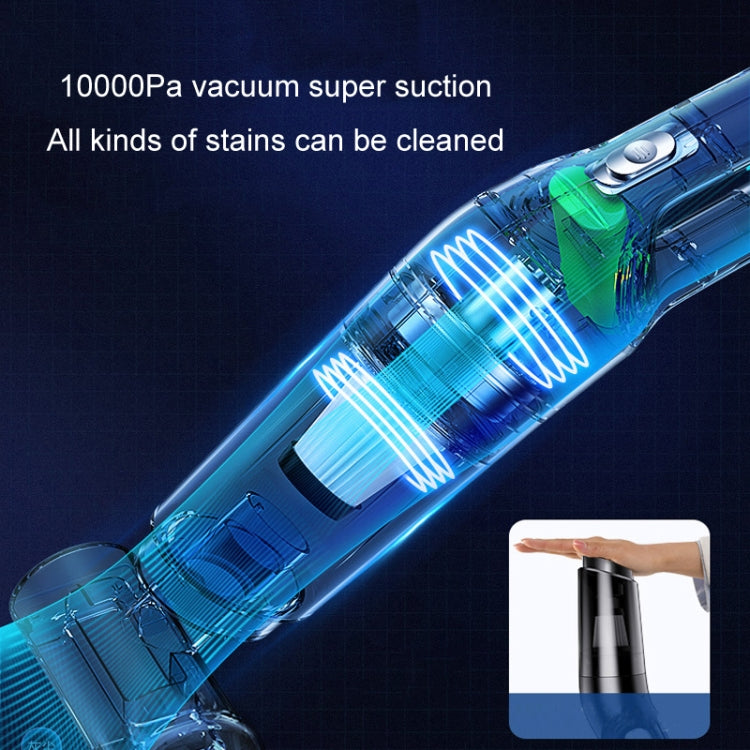 Car Wireless Charging High Power Handheld Vacuum Cleaner Black Standard - Vacuum Cleaner by PMC TechLife | Online Shopping South Africa | PMC TechLife | Buy Now Pay Later Mobicred