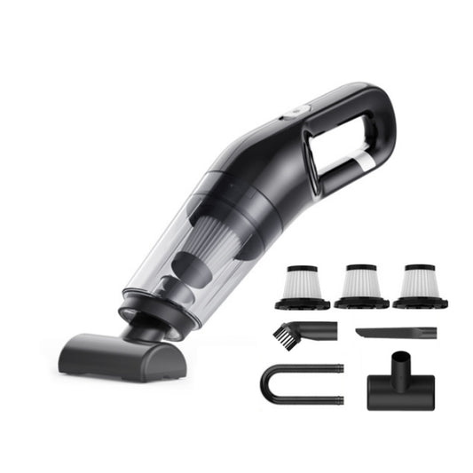 Car Wireless Charging High Power Handheld Vacuum Cleaner Black Upgrade - Vacuum Cleaner by PMC Jewellery | Online Shopping South Africa | PMC Jewellery | Buy Now Pay Later Mobicred