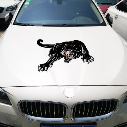 2pcs Colorful Black Panther Car Hood Door Reflective Sticker(Head Towards The Right) - Decorative Sticker by PMC Jewellery | Online Shopping South Africa | PMC Jewellery | Buy Now Pay Later Mobicred