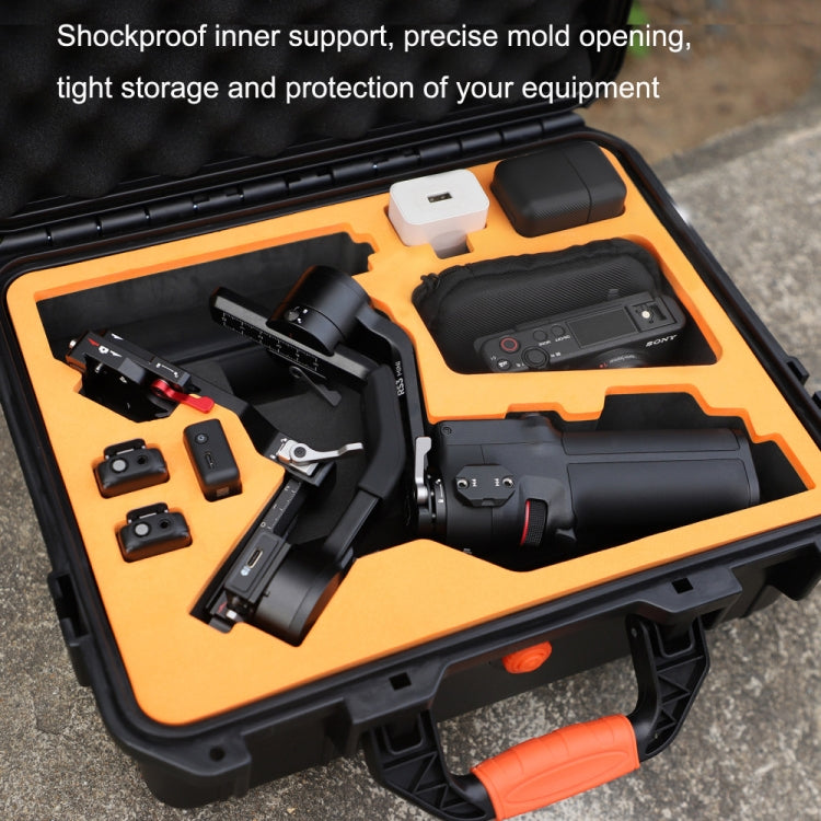 For DJI RS3 Mini Sunnylife AQX-7 Waterproof Safety Box Storage Bag(Black) -  by Sunnylife | Online Shopping South Africa | PMC TechLife | Buy Now Pay Later Mobicred