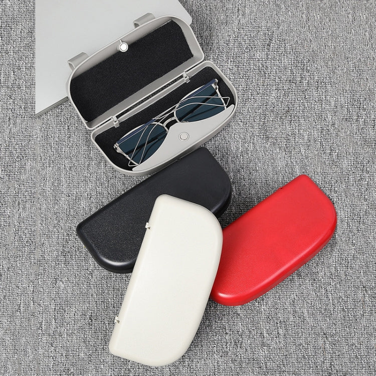 Multifunctional Car Glasses Box Car Sunshine Board Tickets Glasses Clamp(Grey) - Sunglasses & Glasses Clips by PMC Jewellery | Online Shopping South Africa | PMC Jewellery | Buy Now Pay Later Mobicred