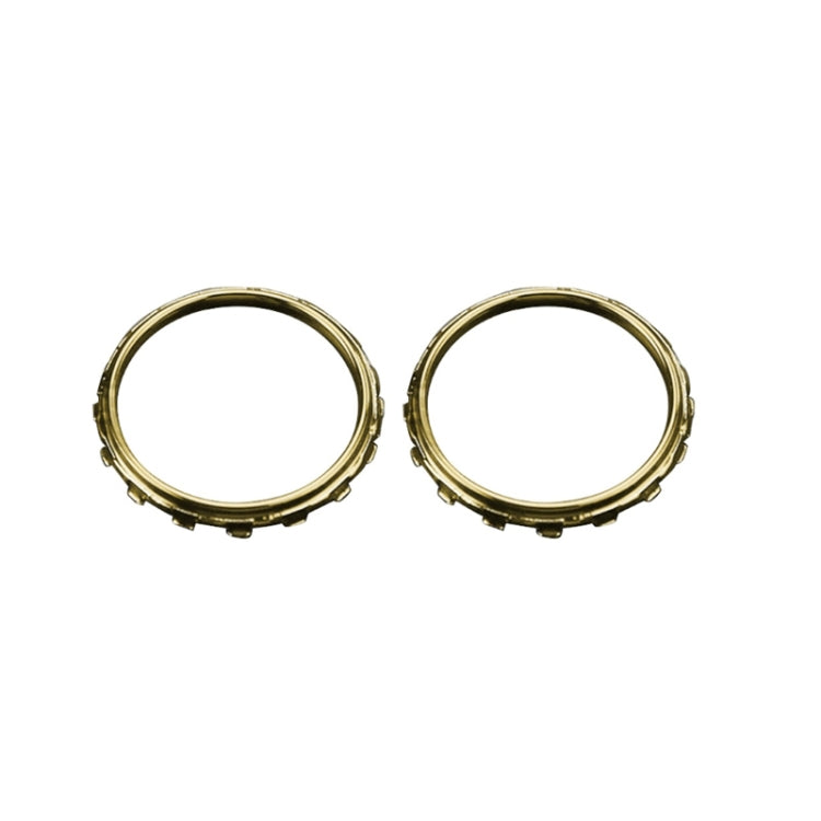 For Xbox One Elite 1pair 3D Replacement Ring Handle Accessories, Color: Gold Plating - XBOX Spare Parts by PMC Jewellery | Online Shopping South Africa | PMC Jewellery