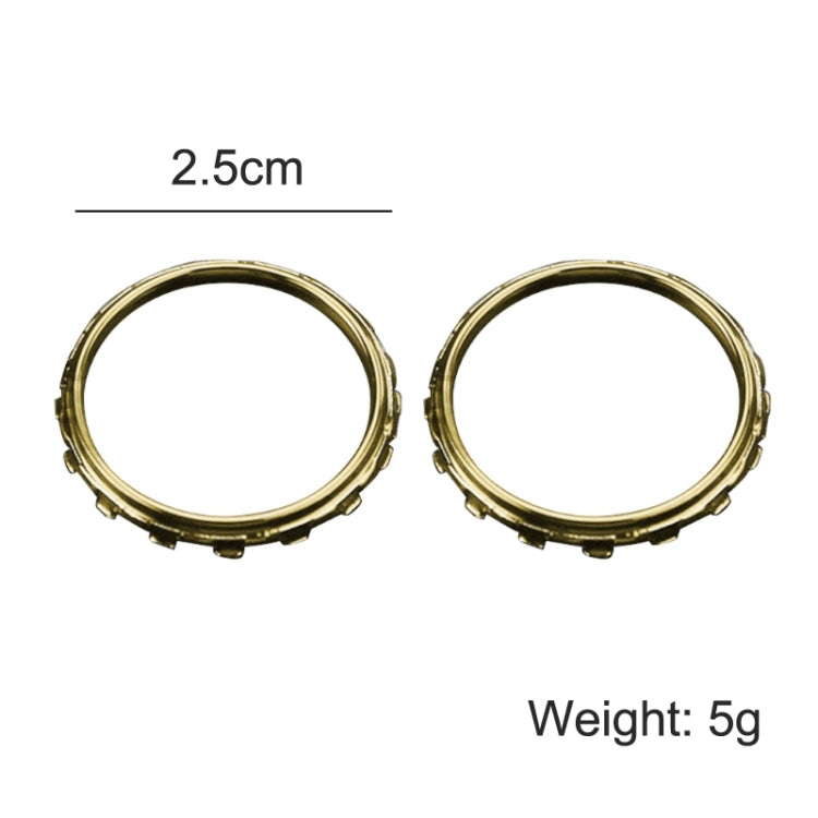 For Xbox One Elite 1pair 3D Replacement Ring Handle Accessories, Color: Gold Plating - XBOX Spare Parts by PMC Jewellery | Online Shopping South Africa | PMC Jewellery