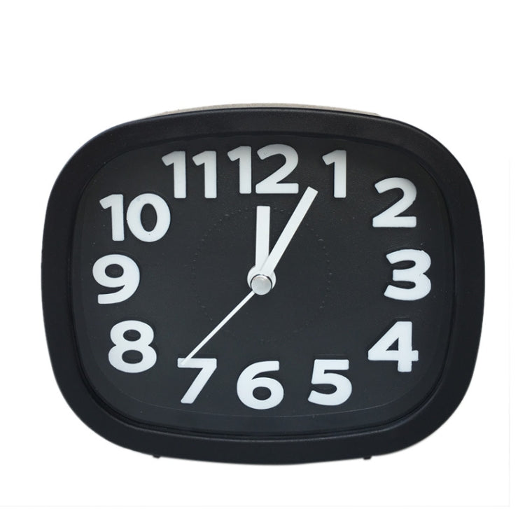 Square Candy Color Stereo Digital Silent Alarm Clock Children Student Alarm Clock(Black) - Alarm Clocks by PMc TechLife | Online Shopping South Africa | PMc TechLife | Buy Now Pay Later Mobicred