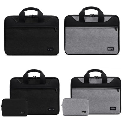 Baona BN-I003 Oxford Cloth Full Open Portable Waterproof Laptop Bag, Size: 16/17 inches(Grey) - 15.6 - 17 inch by Baona | Online Shopping South Africa | PMC Jewellery | Buy Now Pay Later Mobicred