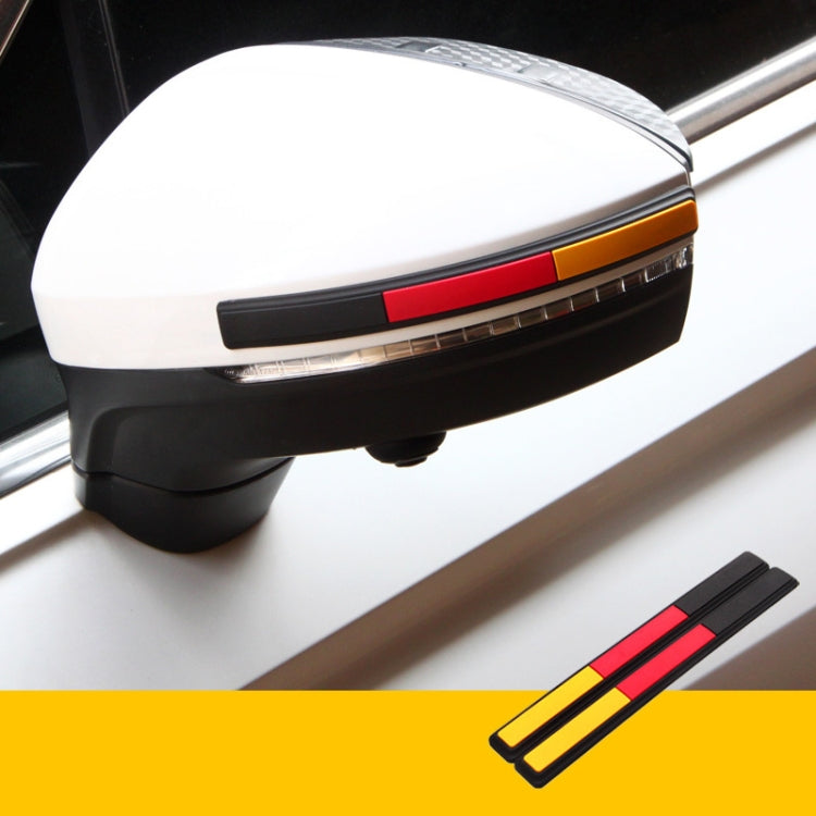 Car Rearview Mirror Door Side Decoration Anti-collision Rubber Strips(Germany Black Edge) - Anti Collision Sticker by PMC Jewellery | Online Shopping South Africa | PMC Jewellery