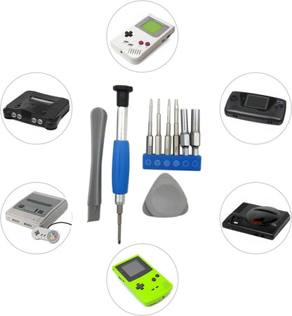 For Nintendo Switch PSP/GBA/DS/3DS 10 In 1 Repair Tool Kit Screwdriver Set - Tools by PMC Jewellery | Online Shopping South Africa | PMC Jewellery