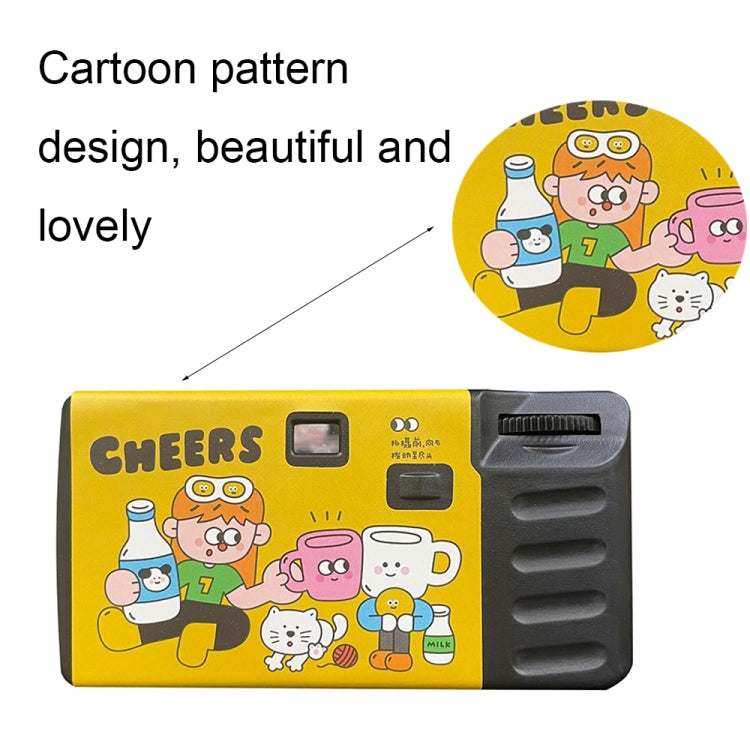 27pcs Holidays Retro Film Camera Waterproof Cartoon Decorative Stickers without Camera - Children Cameras by PMC Jewellery | Online Shopping South Africa | PMC Jewellery | Buy Now Pay Later Mobicred