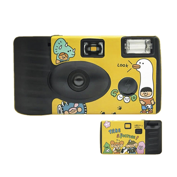 27pcs Friend Retro Film Camera Waterproof Cartoon Decorative Stickers without Camera - Children Cameras by PMC Jewellery | Online Shopping South Africa | PMC Jewellery | Buy Now Pay Later Mobicred