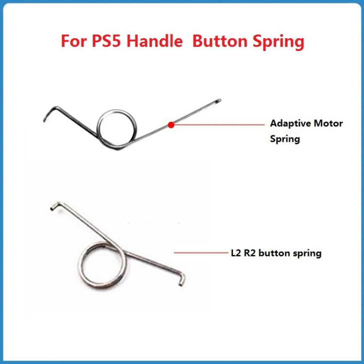 For PS5 Controller 50pcs Replacement Buttons Metal Springs ,Spec: Motor Springs - PS5 Spare Parts by PMC TechLife | Online Shopping South Africa | PMC TechLife