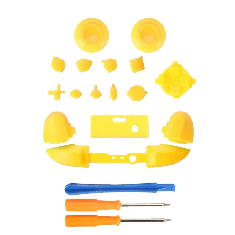 For Xbox Series X Controller Thumbstick LB RB Bumpers Trigger Buttons With Screwdriver Accessories(Yellow) - XBOX Spare Parts by PMC Jewellery | Online Shopping South Africa | PMC Jewellery