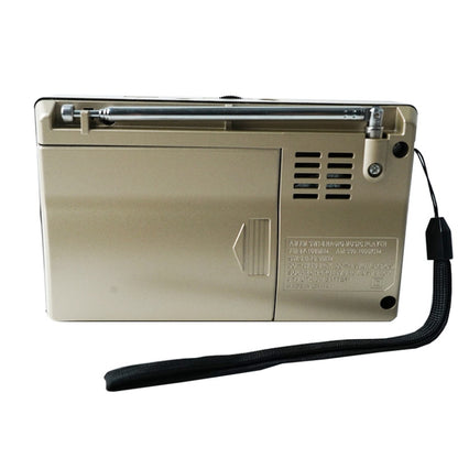 BAIJIALI PX-52U Brown Multi-band Retro Pointer Radio USB Plug In Card Radios - Radio Player by BAIJIALI | Online Shopping South Africa | PMC Jewellery