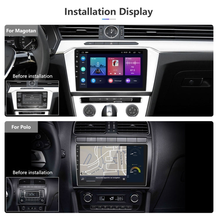 A3012 9 Inch Android Navigation CarPlay 1+32G Dual-Spindle Universal Central Control Screen Car Navigator Reversing Video Player(Standard) - Car MP3 & MP4 & MP5 by PMC Jewellery | Online Shopping South Africa | PMC Jewellery | Buy Now Pay Later Mobicred