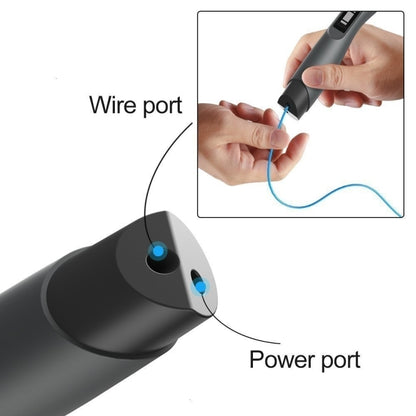 SL-300  3D Printing Pen 8 Speed Control High Temperature Version Support PLA/ABS Filament With US Plug(Black and White) - 3D Printer by PMC Jewellery | Online Shopping South Africa | PMC Jewellery | Buy Now Pay Later Mobicred