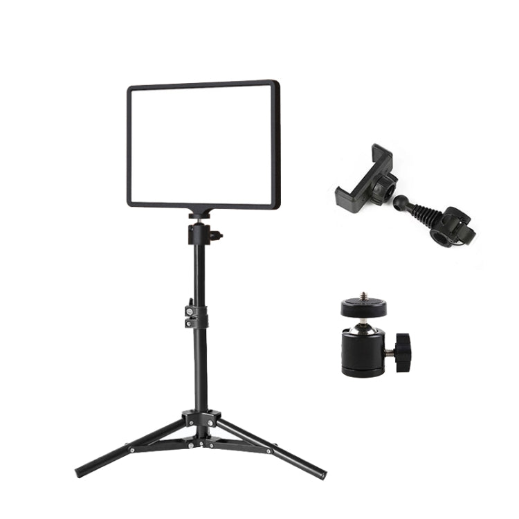 10 Inch 3000-6500K Three-color Temperature Photography Flat-panel Live Fill Light,Spec: 0.5m Bracket - Selfie Light by PMC Jewellery | Online Shopping South Africa | PMC Jewellery | Buy Now Pay Later Mobicred