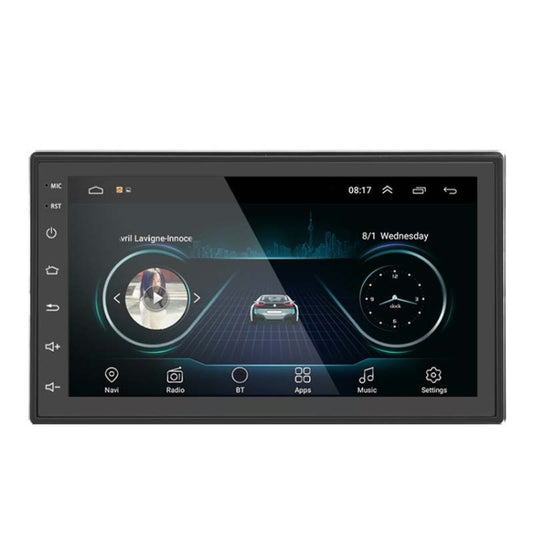 A2222KT 7 Inch Android Navigation WiFi Version 1+32G GPS Bluetooth 2.5D Screen Car Central Control MP5 Player, Style: Standard - Car MP3 & MP4 & MP5 by PMC Jewellery | Online Shopping South Africa | PMC Jewellery | Buy Now Pay Later Mobicred