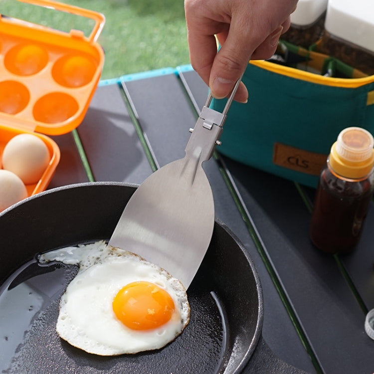 304 Stainless Steel Folding Frying Spatula Outdoor Camping Portable Tableware(Rice Shovel) - Cookwares & Tablewares by PMC Jewellery | Online Shopping South Africa | PMC Jewellery