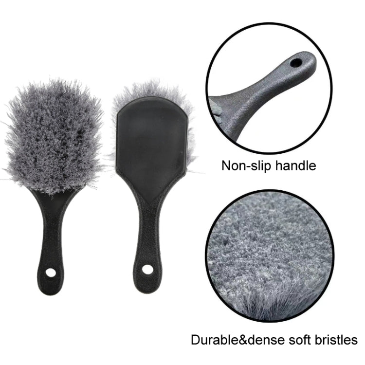 Multi-functional Wheel Washing Brush Carpet Cleaning Soft Brush, Color: Blue Gray - Car washing supplies by PMC Jewellery | Online Shopping South Africa | PMC Jewellery | Buy Now Pay Later Mobicred