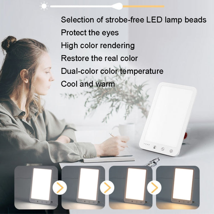 JSK-30 LED Timing Intelligent Dimming SAD Therapy Lamp, Specification: With Power Line - free shipping - PMC TechLife - Order now!