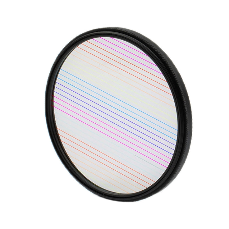 82mm+Rainbow Photography Brushed Widescreen Movie Special Effects Camera Filter - Other Filter by PMC TechLife | Online Shopping South Africa | PMC TechLife | Buy Now Pay Later Mobicred
