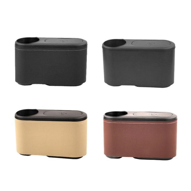 Car Seat Water Cup Holder Umbrella Storage Box Trash Can, Color: Black Leather - Stowing Tidying by PMC Jewellery | Online Shopping South Africa | PMC Jewellery | Buy Now Pay Later Mobicred