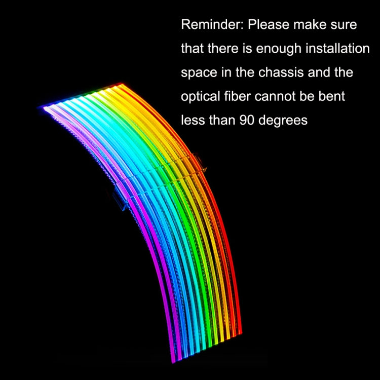 24pin Motherboard Power Supply Light Wire White 5V ARGB Neon Color Line - free shipping - PMC TechLife - Order now!