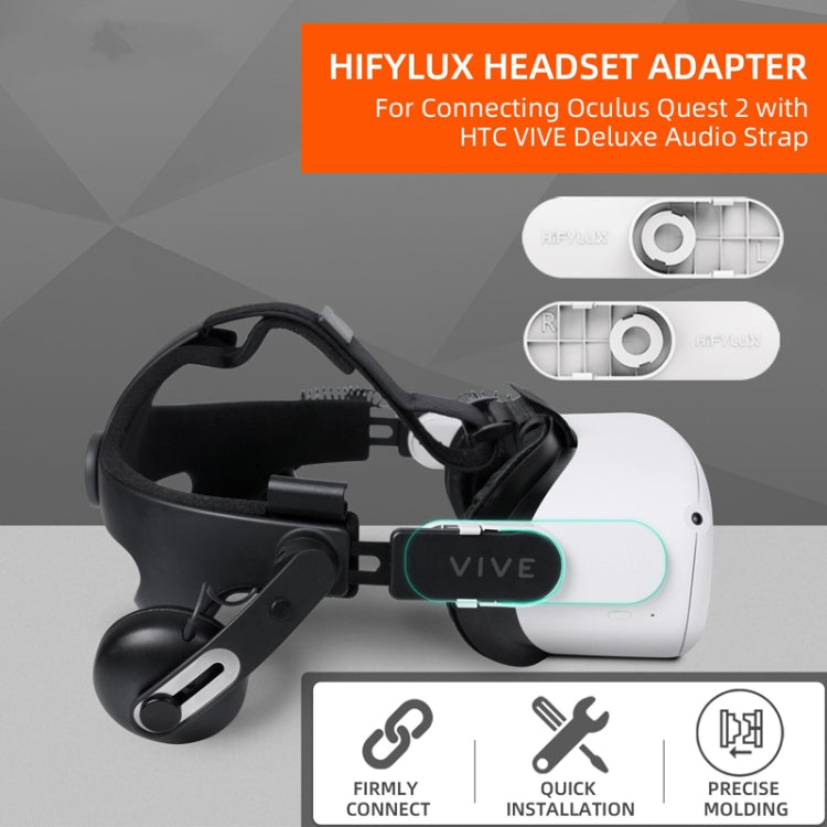 For Oculus Quest 2 Hifylux Headset Adapter HTC VIVE Listening Smart Headband Connector(As Show) - VR Accessories by Hifylux | Online Shopping South Africa | PMC TechLife | Buy Now Pay Later Mobicred