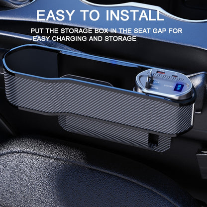 Vehicle Seat Gap Storage Box Organizer Front Seat Console Side Pocket ,Spec: Wireless Charging Ordinary  Wire - Stowing Tidying by PMC Jewellery | Online Shopping South Africa | PMC Jewellery | Buy Now Pay Later Mobicred