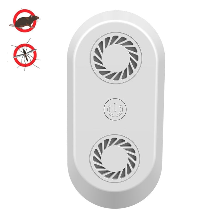 Ultrasonic Mosquito Repellent Multifunctional Electronic Insect Repellent US Plug(White) - Repellents by PMC Jewellery | Online Shopping South Africa | PMC Jewellery | Buy Now Pay Later Mobicred