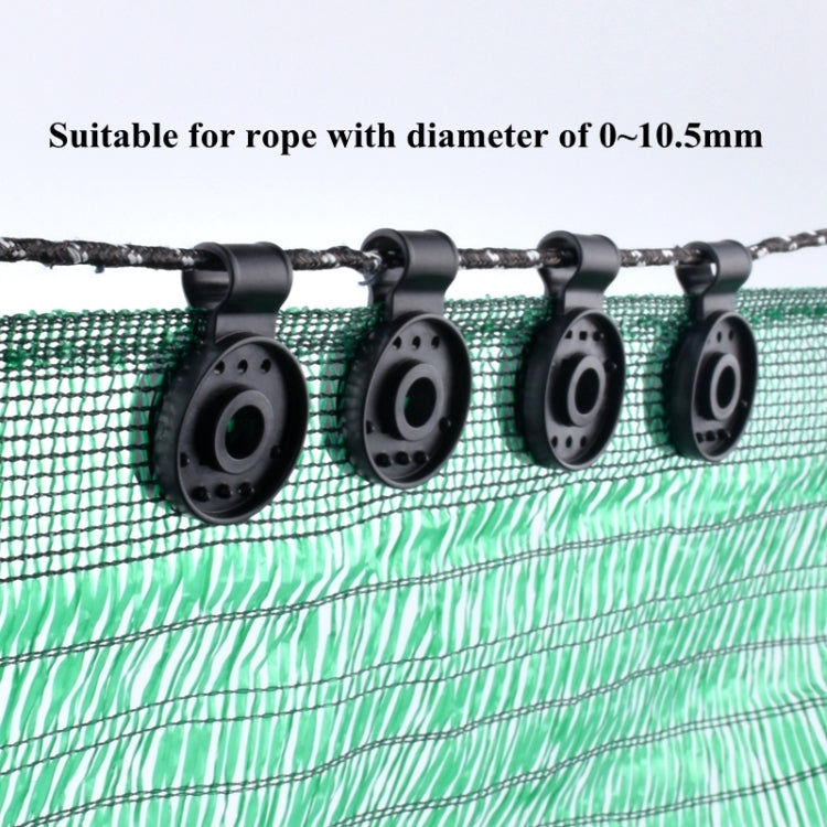 Sunshade Net Clip Garden Greenhouse Netting Shade Cloth Fastener(Black) - Garden Netting by PMC Jewellery | Online Shopping South Africa | PMC Jewellery