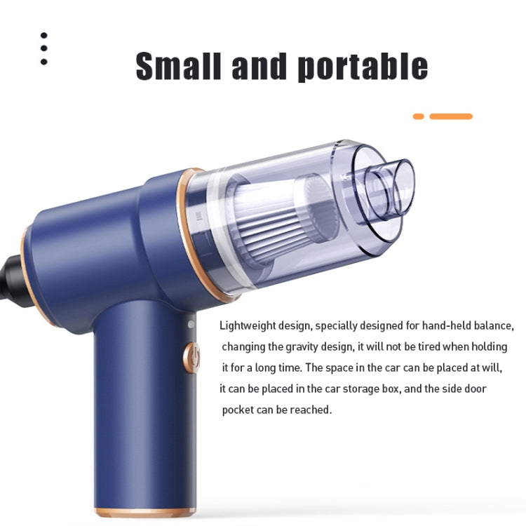 Small Wireless Charging Car Vacuum Cleaner Handheld High Power Vacuum Cleaner, Sort by color: 117C-White - Vacuum Cleaner by PMC TechLife | Online Shopping South Africa | PMC TechLife | Buy Now Pay Later Mobicred