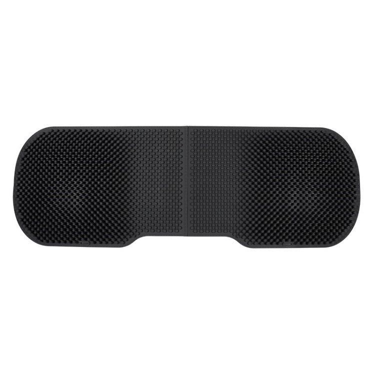 Silicone Car Seat Cushion Summer Breathable Cool Pad, Color: Rear Cushion Black - Seat Accessories by PMC Jewellery | Online Shopping South Africa | PMC Jewellery | Buy Now Pay Later Mobicred