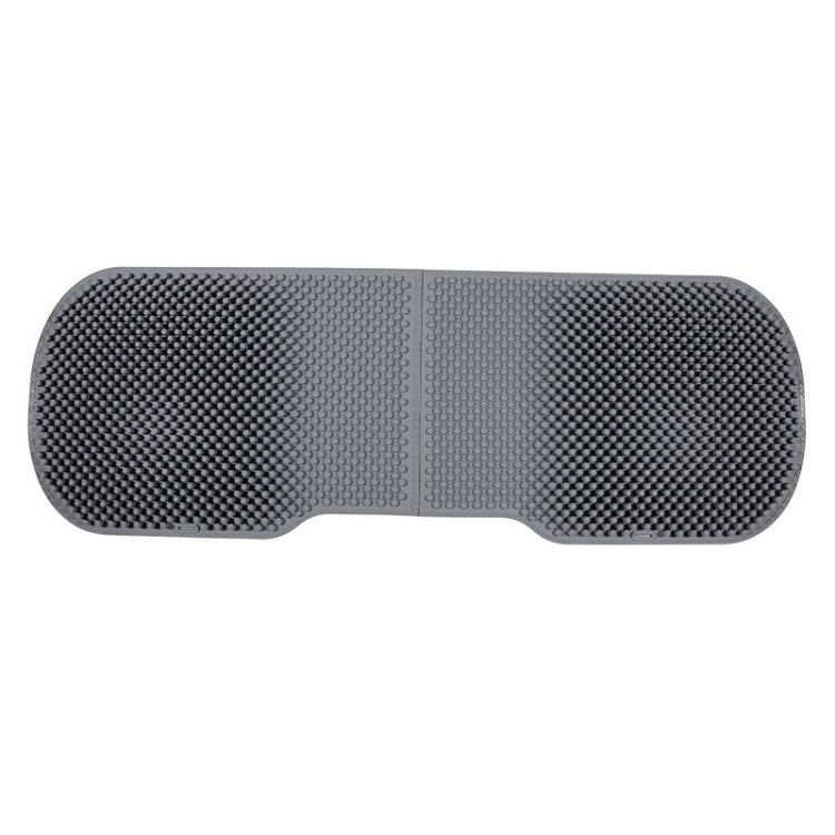 Silicone Car Seat Cushion Summer Breathable Cool Pad, Color: Rear Cushion Gray - Seat Accessories by PMC Jewellery | Online Shopping South Africa | PMC Jewellery | Buy Now Pay Later Mobicred