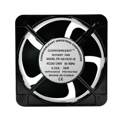 220V 38W 15cm Roller Chassis Electrical Cabinet Shaft Double Rolling Ball Bearing Fan - Fan Cooling by PMC Jewellery | Online Shopping South Africa | PMC Jewellery