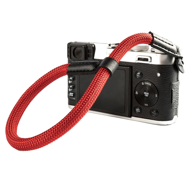 Climbing Rope Camera Wrist Strap SLR Camera Wear-resistant Bracelet(Red) - Camera Strap by PMC TechLife | Online Shopping South Africa | PMC TechLife