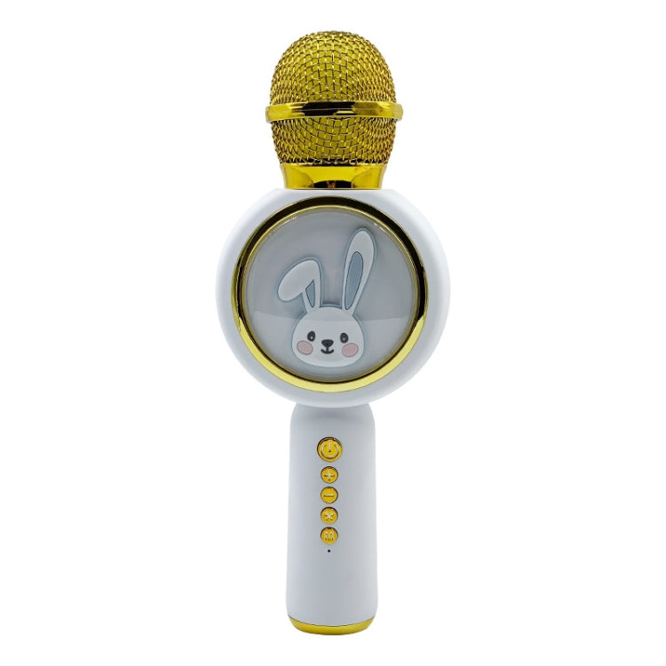 X6 Children Portable Bluetooth Light Microphone Audio All-in-One Machine(Milky White) - Microphone by PMC Jewellery | Online Shopping South Africa | PMC Jewellery | Buy Now Pay Later Mobicred