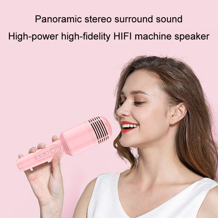 K10 Children Bluetooth Microphone Audio All-In-One Machine(Pink) - Microphone by PMC Jewellery | Online Shopping South Africa | PMC Jewellery | Buy Now Pay Later Mobicred