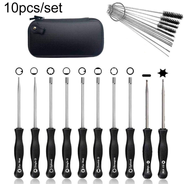 10pcs/set Carburetor Screwdriver Tool - Hand Tool Sets by PMC Jewellery | Online Shopping South Africa | PMC Jewellery | Buy Now Pay Later Mobicred