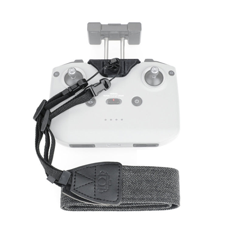 RCSTQ for DJI Mavic Air 2 Remote Adjustable Quick Release Lanyard with Clip Drone Remote Control Accessories(Black) - Other by RCSTQ | Online Shopping South Africa | PMC TechLife | Buy Now Pay Later Mobicred