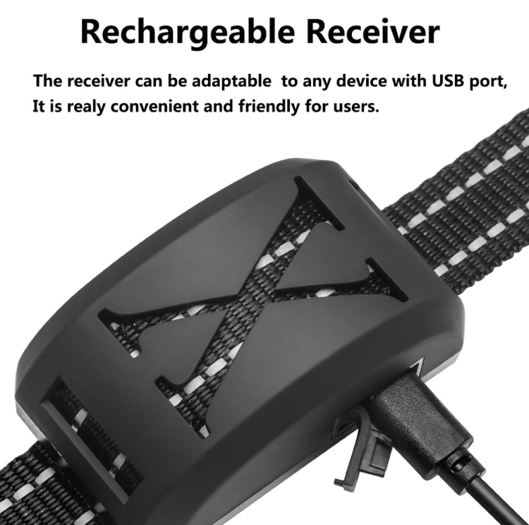 2-In-1 Electric Dog Fence & Remote Training Collar Adjustable Vibration & Shock For 3 Dogs(Black) - Training Aids by PMC TechLife | Online Shopping South Africa | PMC TechLife | Buy Now Pay Later Mobicred