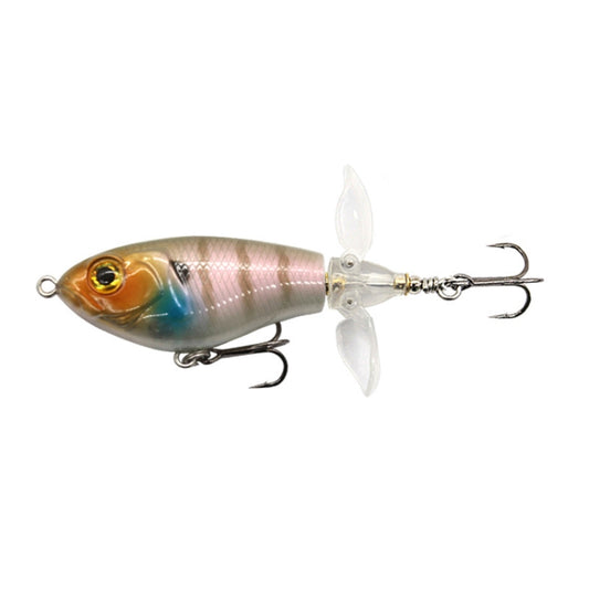 DF080 16g Double Paddle Tractor Surface Tether Roadrunner Fake Lure Long-distance Casting Lure(Horse Mouth Color) - Fishing Lures by PMC Jewellery | Online Shopping South Africa | PMC Jewellery | Buy Now Pay Later Mobicred